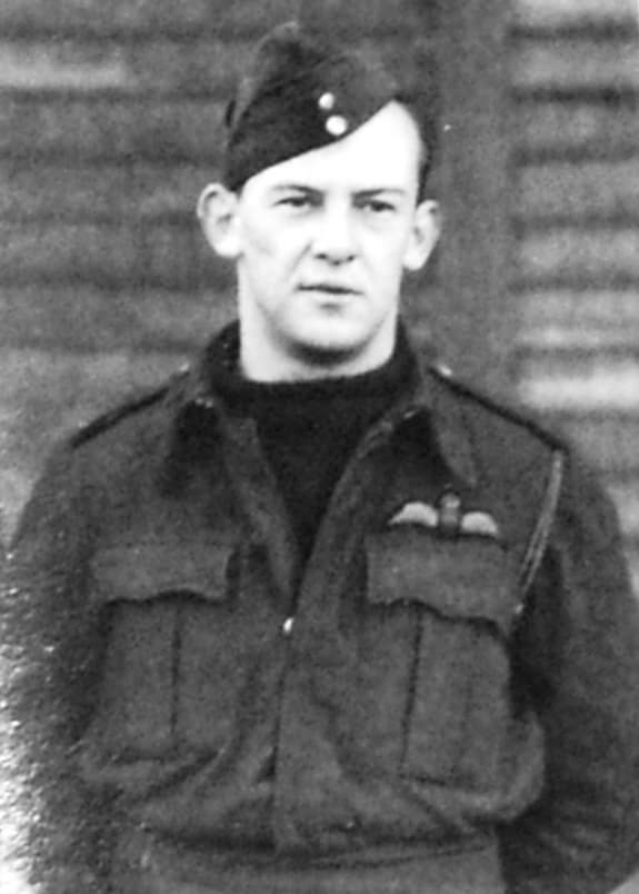 Peter Hale preparing for a Spitfire Flight