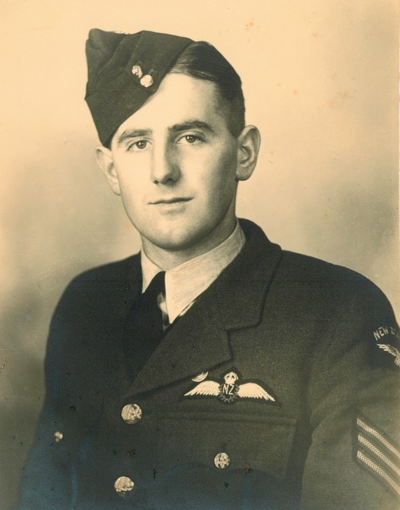 wartime spitfire pilot in uniform