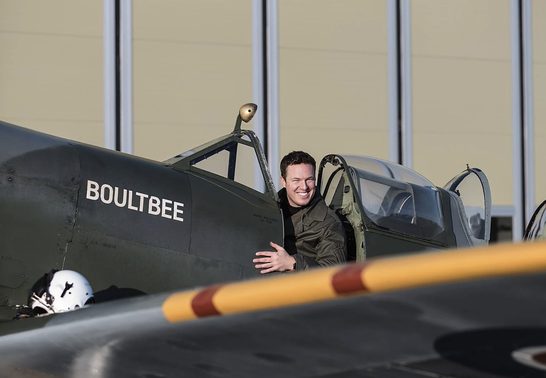 Tim Granshaw Spitfire pilot