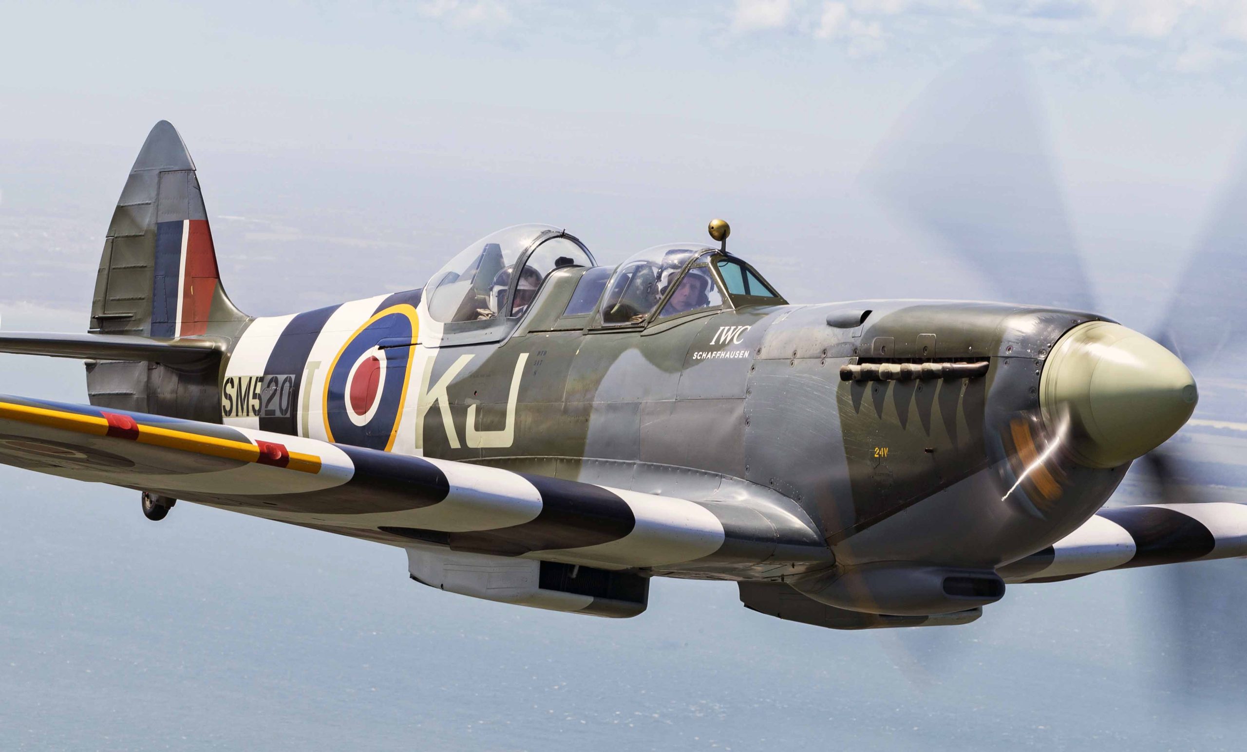 Our Supermarine Spitfire H.F. Mk IXe SM520, known as G-ILDA
