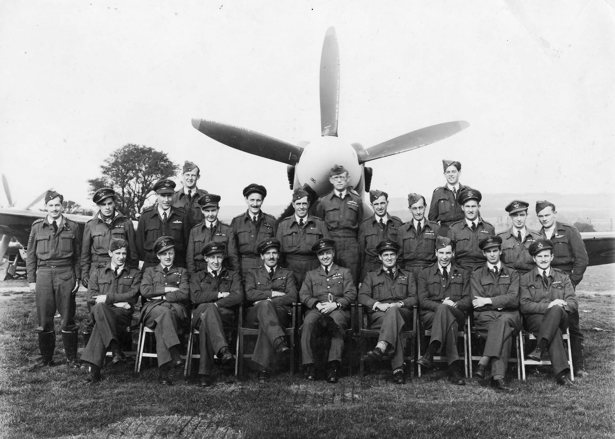 Spitfire squadron waiting to scramble at Spitfires.com