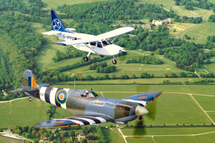 Fly alongside