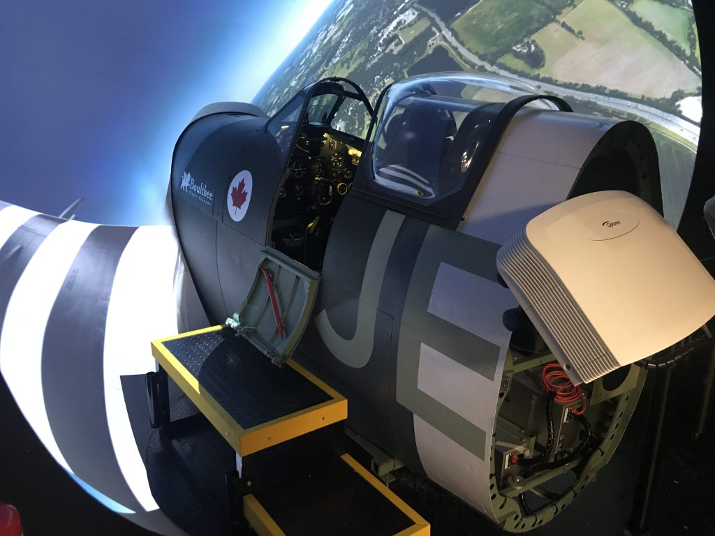 Spitfire simulator