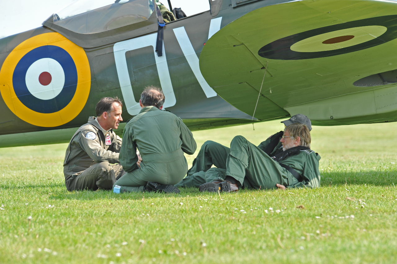 Spitfire pilot training