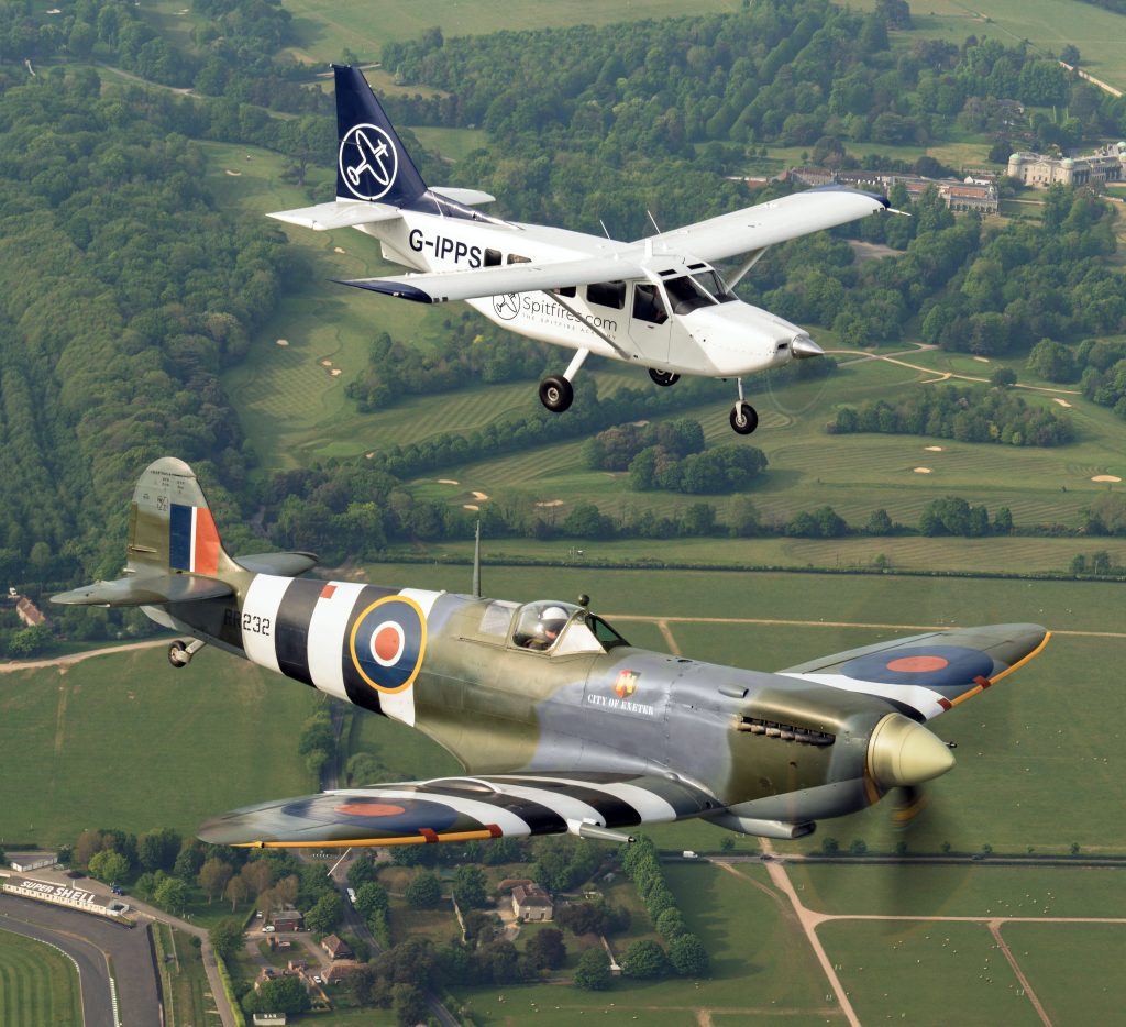 Fly alongside