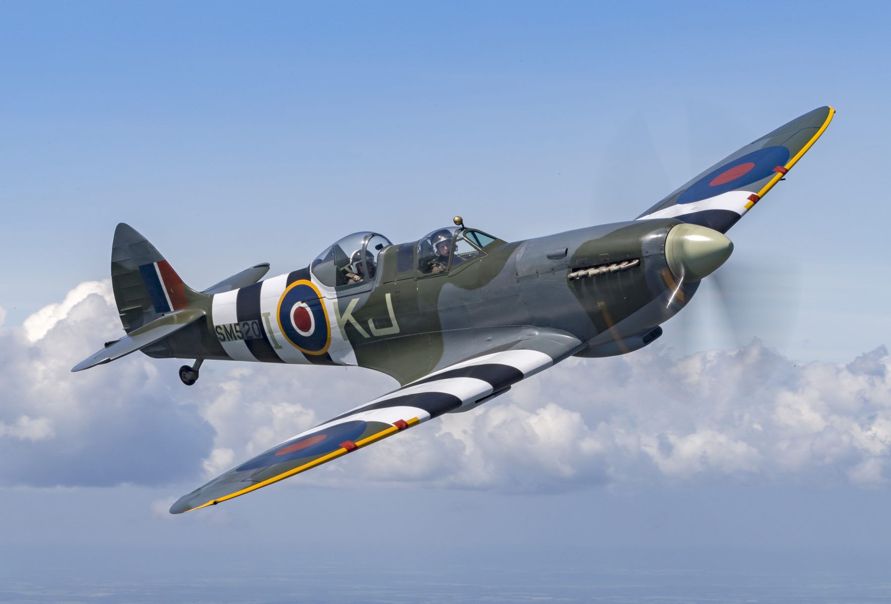 Fly a spitfire